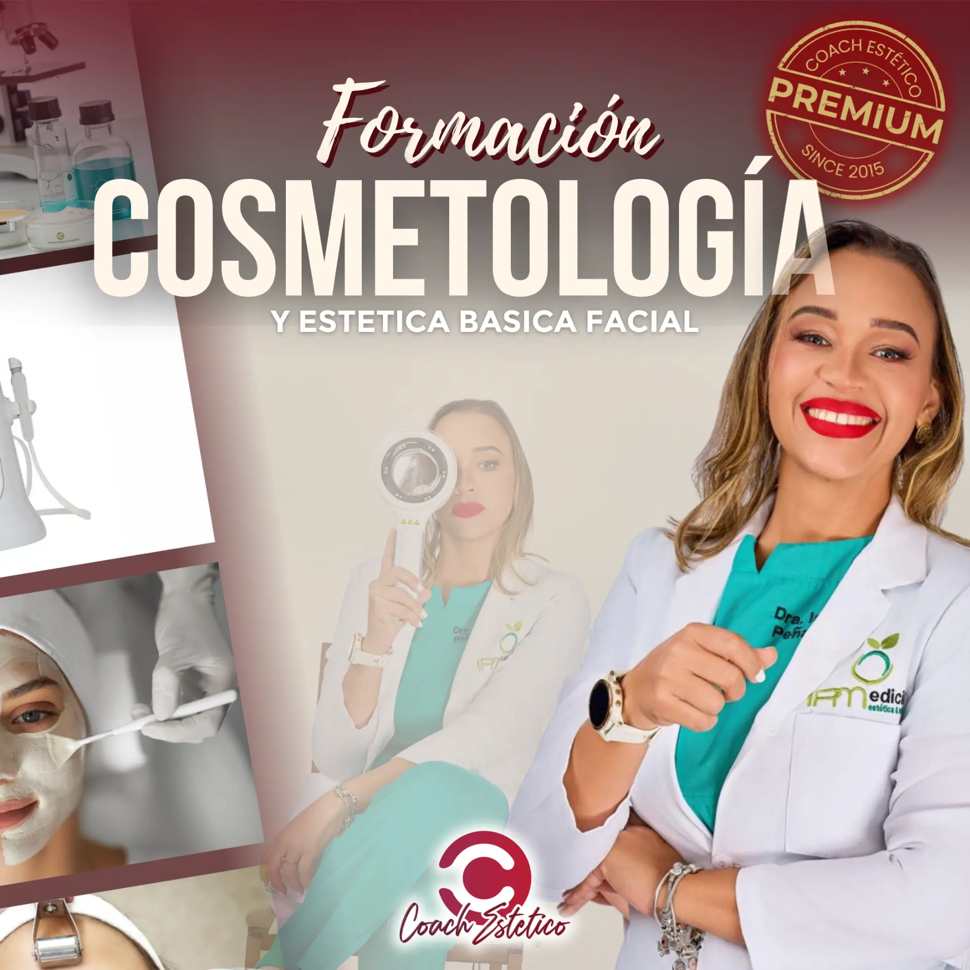 Formación Cosmetología y Estética Básica Facial
