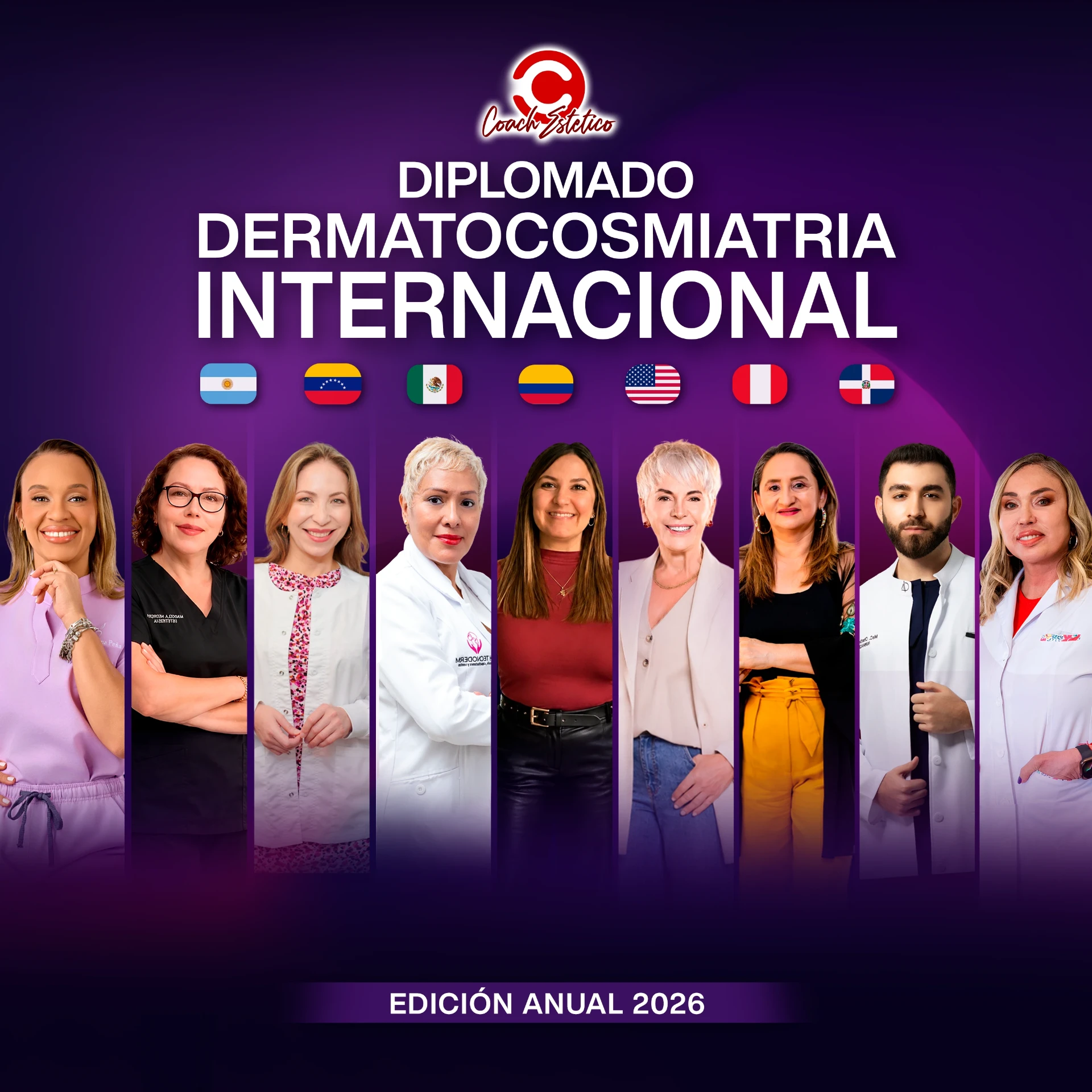 Diplomado Dermatocosmiatría Internacional · Edición 2026
