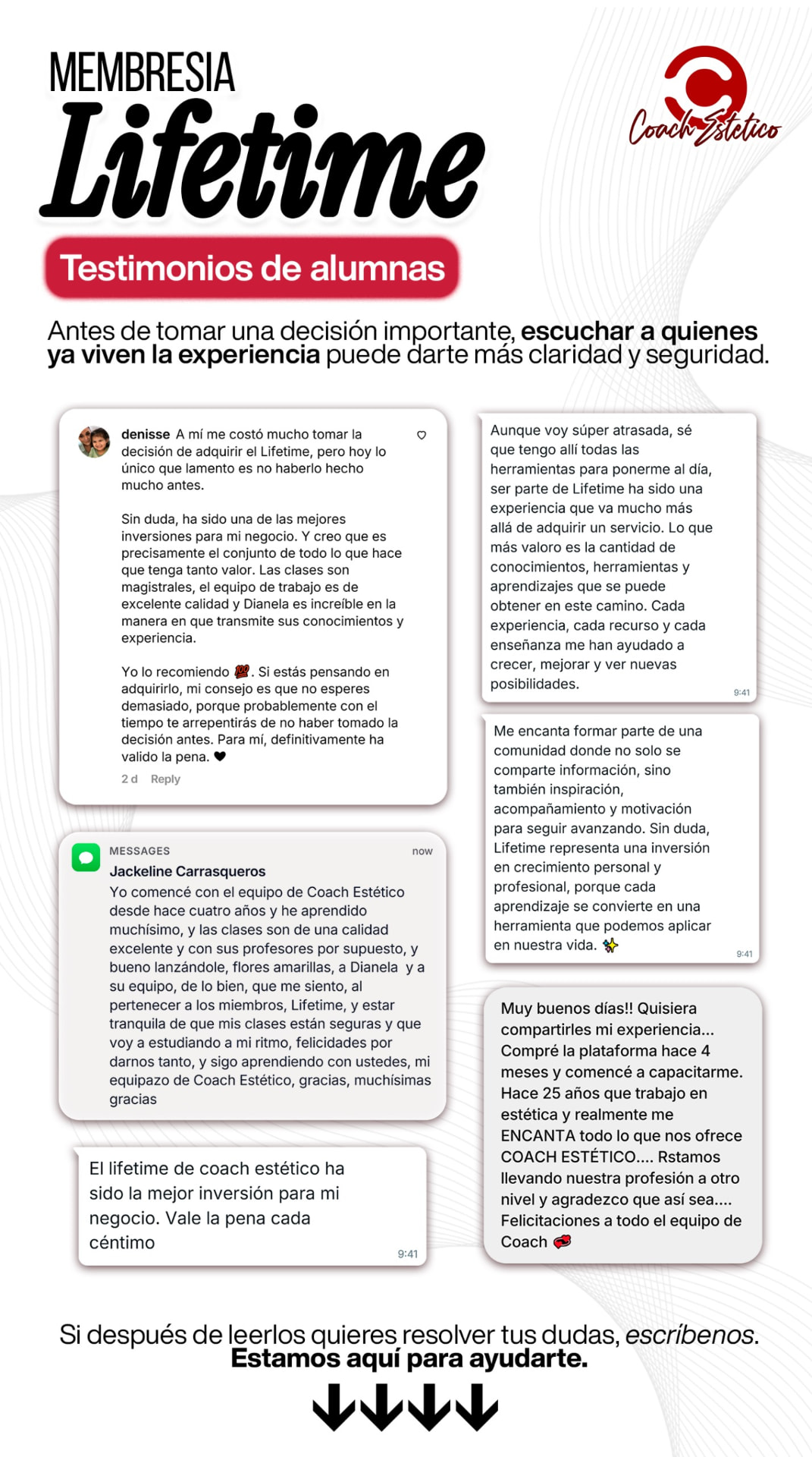 Testimonio real de alumna Lifetime